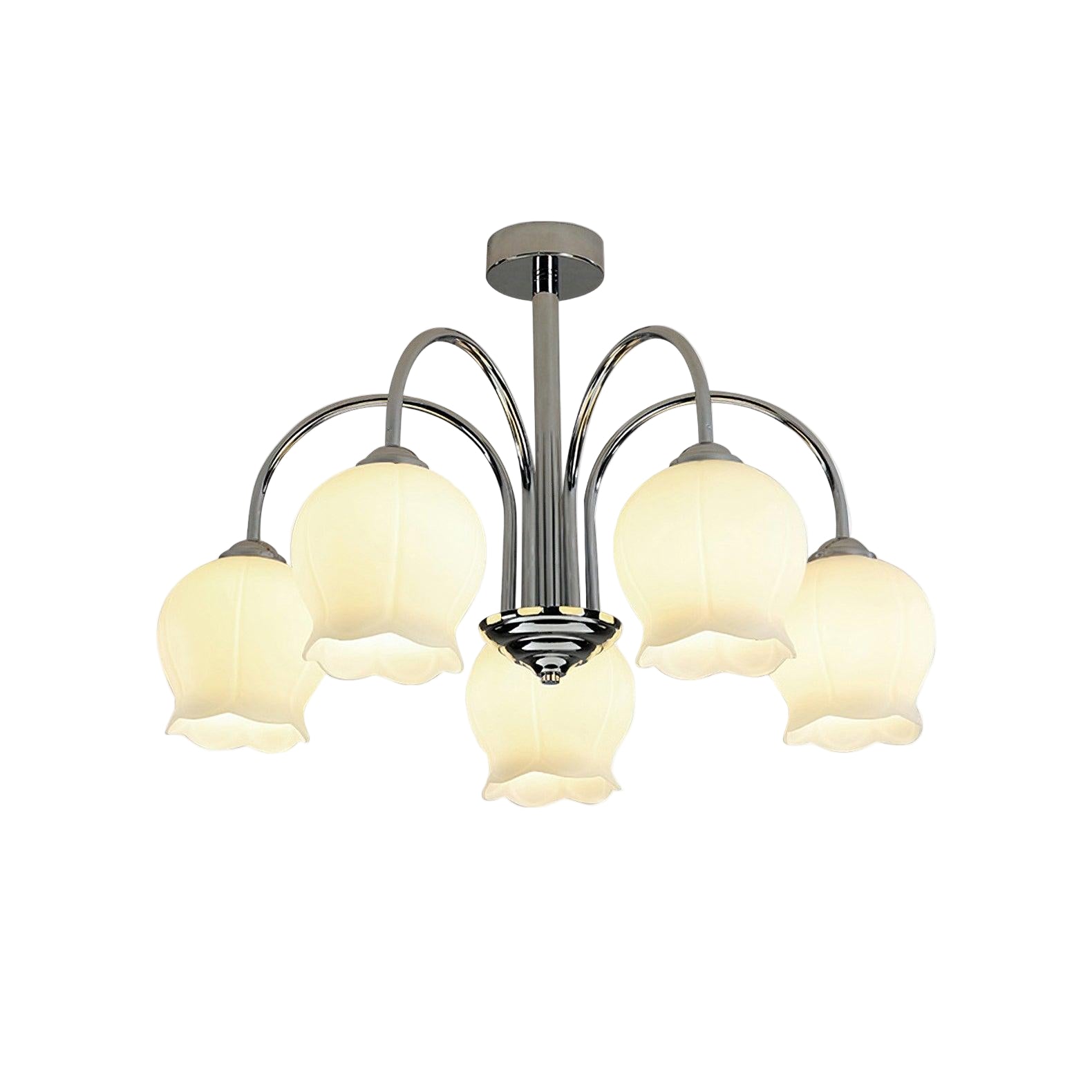 Foralle TulpPlafondlamp Met Tulpvormige Kappen