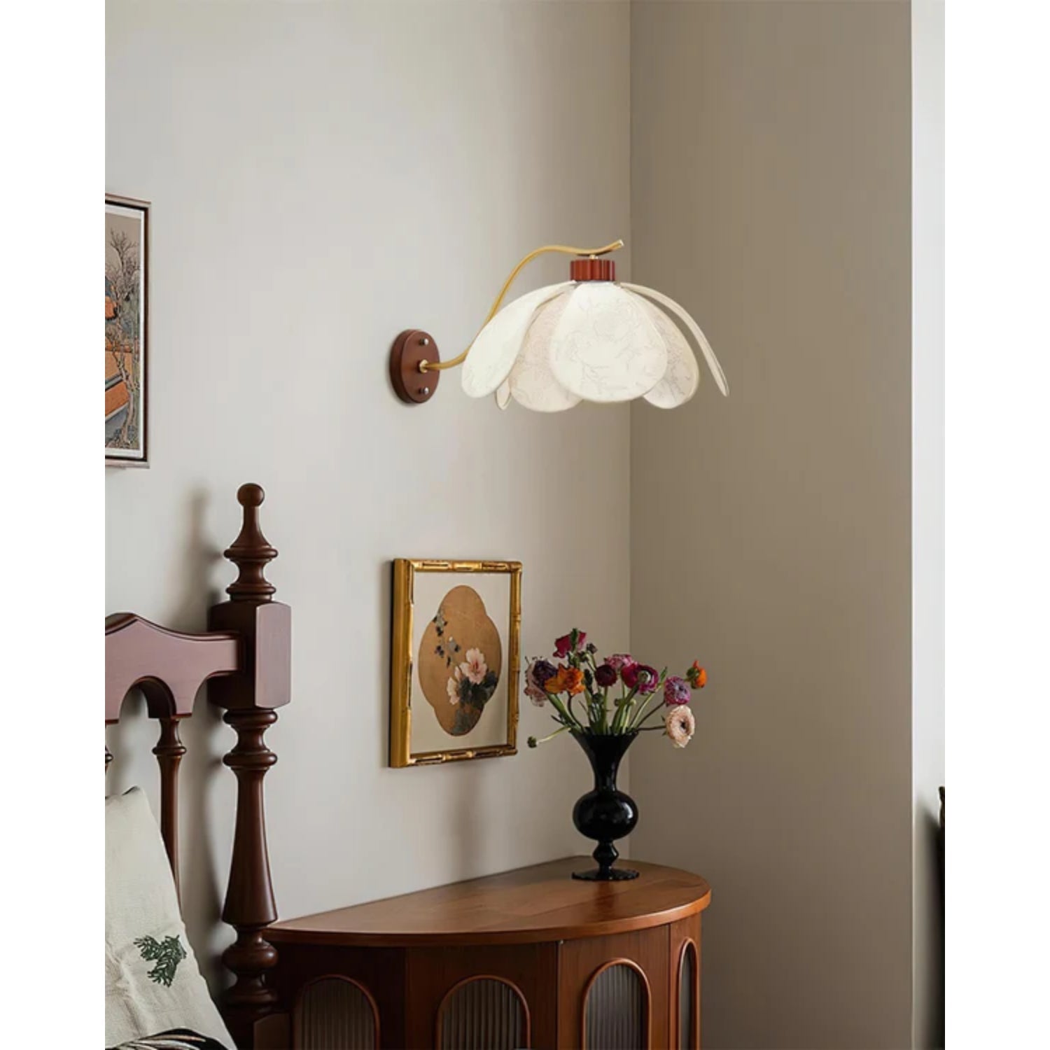 Dolenna Flower Wandlamp