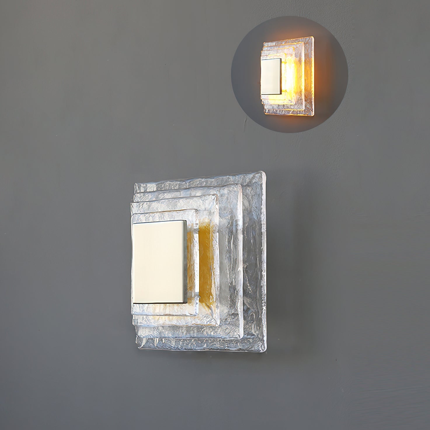 Belivva Gelaagde Wandlamp