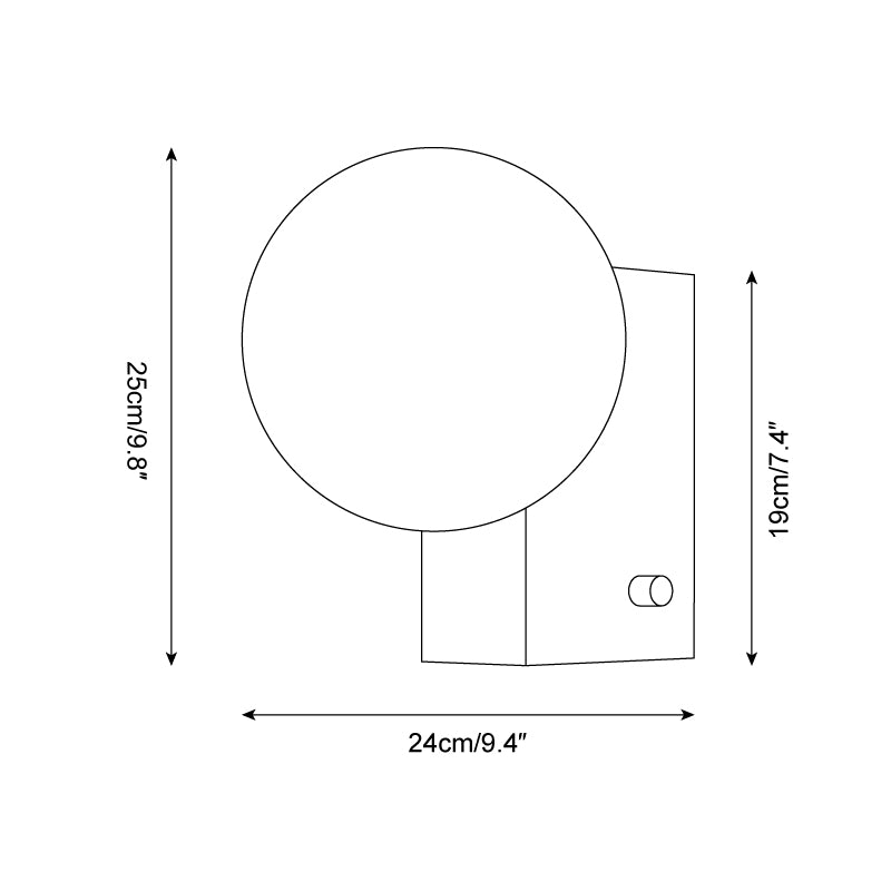 Mofon Wandlamp