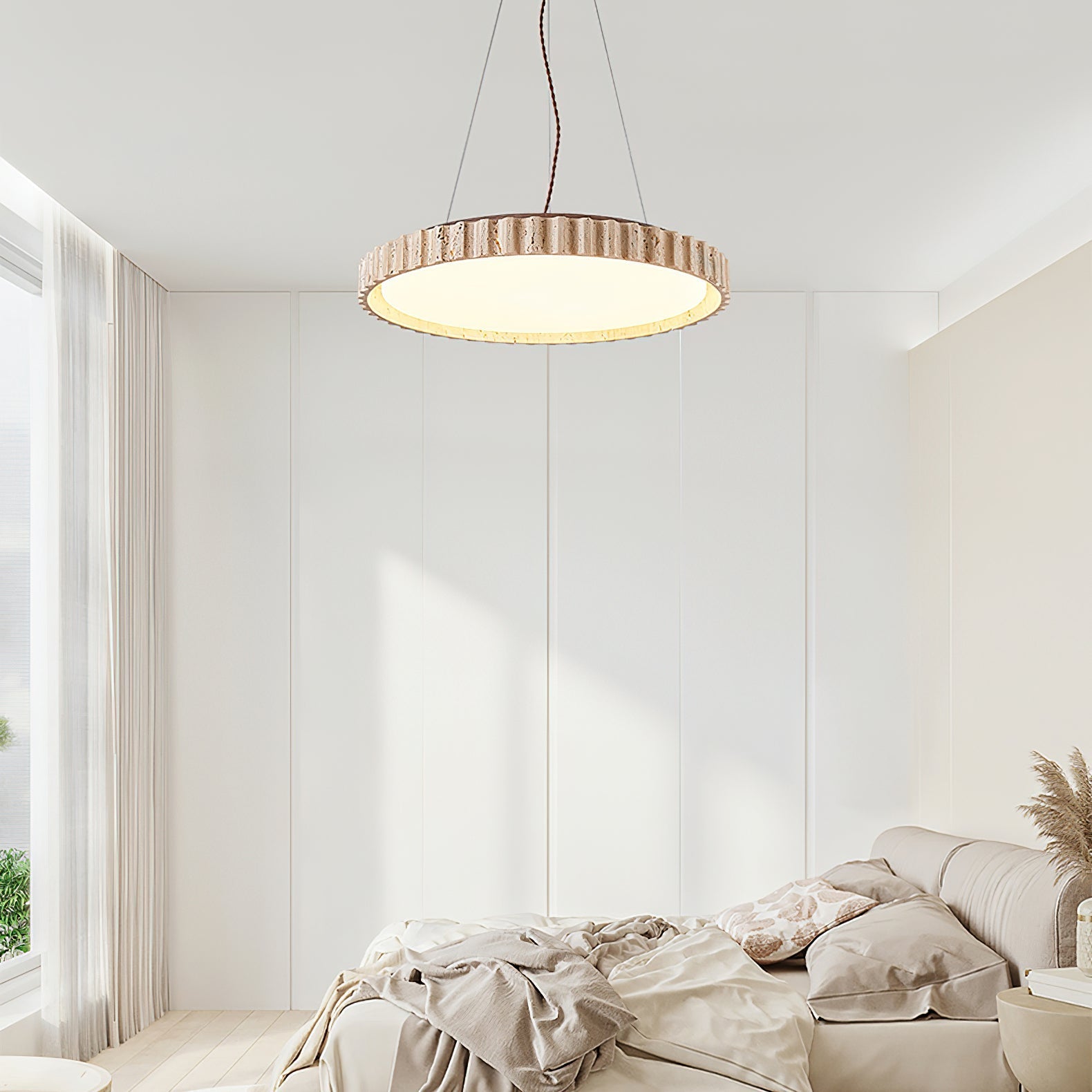 Zenmesca Natuursteen Hanglamp