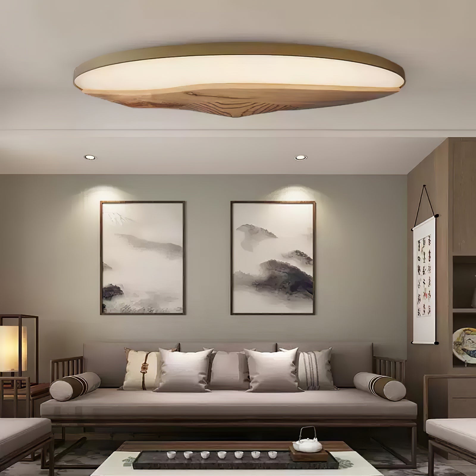 Geo Landscape Planfondlamp