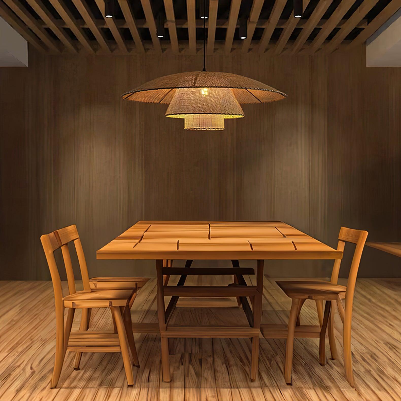 Hataze Japandi Stijl Hanglamp