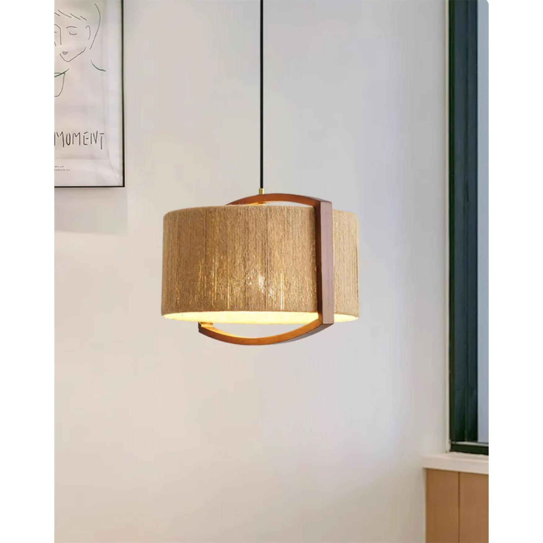 Hallon Japandi Stijl Hanglamp