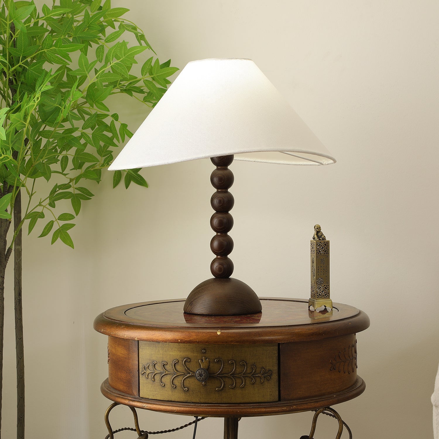 Logena Houten Tafellamp