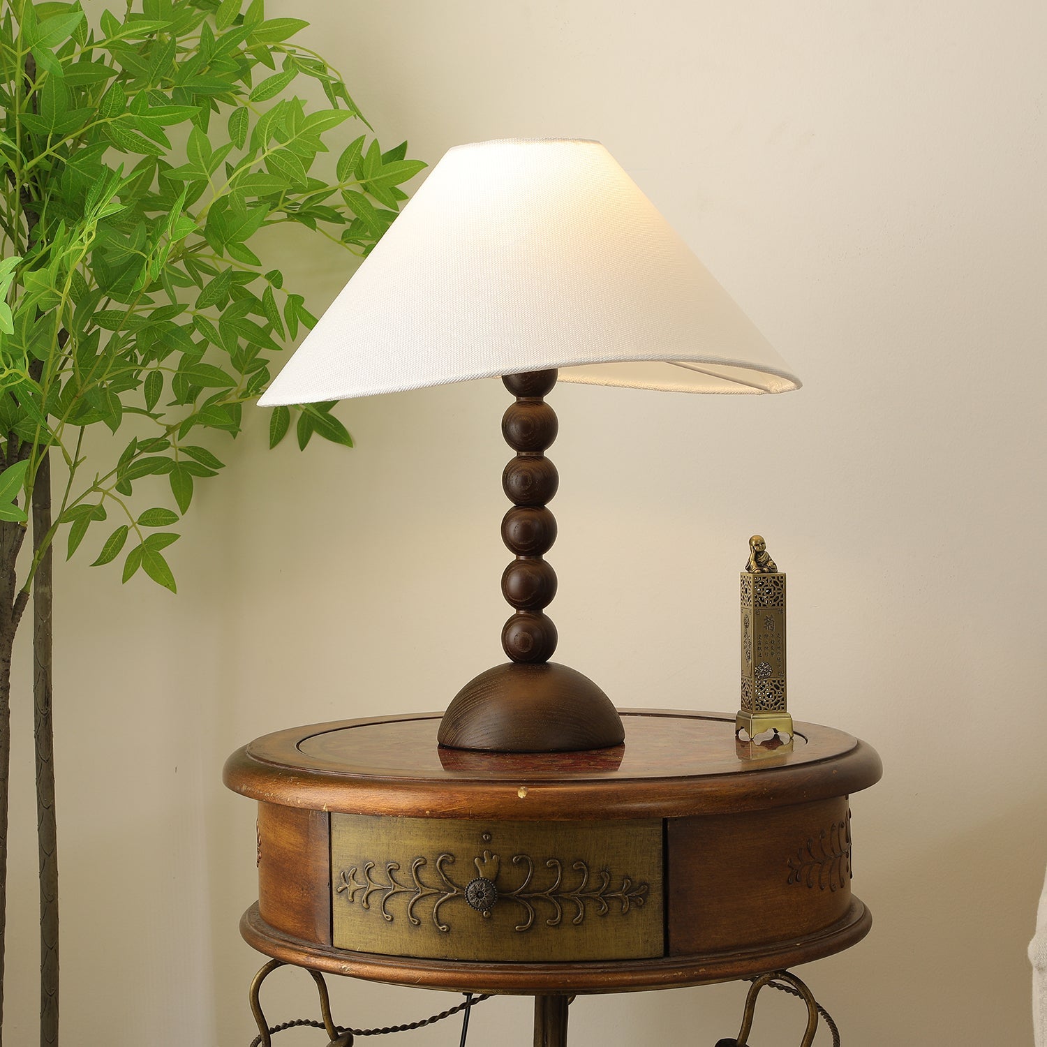 Logena Houten Tafellamp