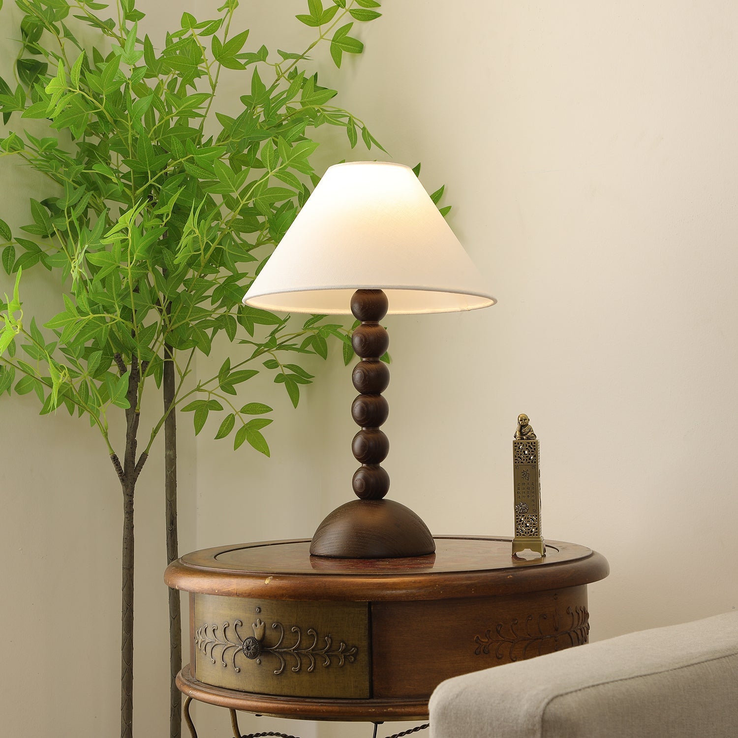 Logena Houten Tafellamp