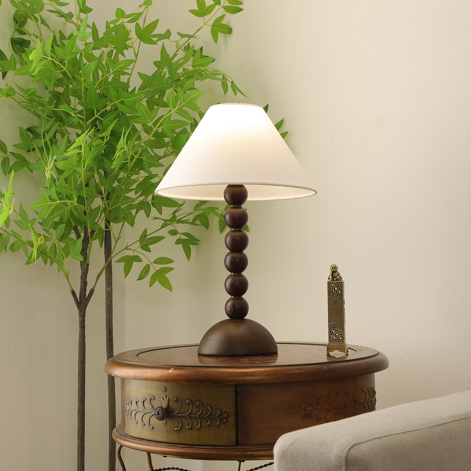 Logena Houten Tafellamp