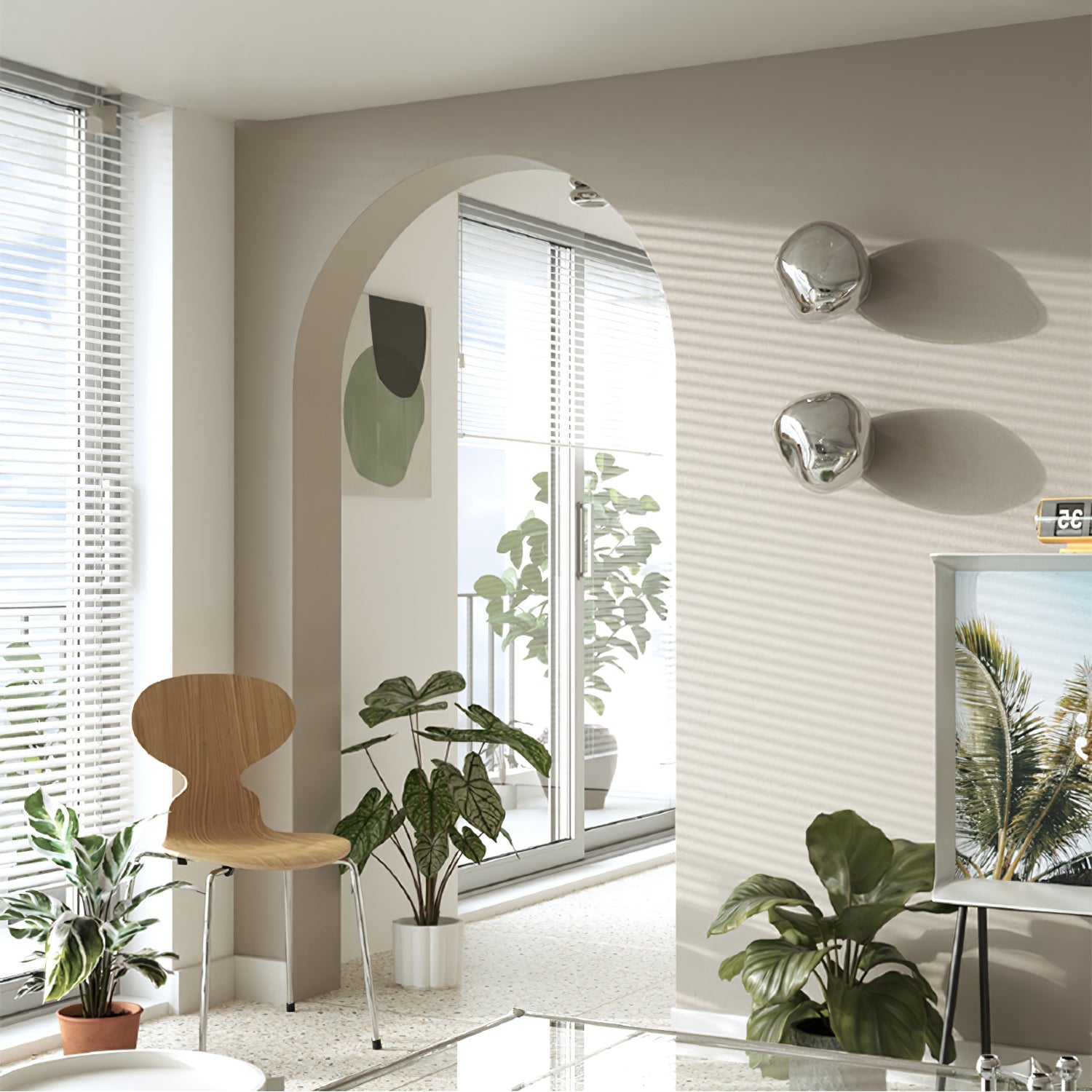 Syrlion Orb Wandlamp Met Stekker