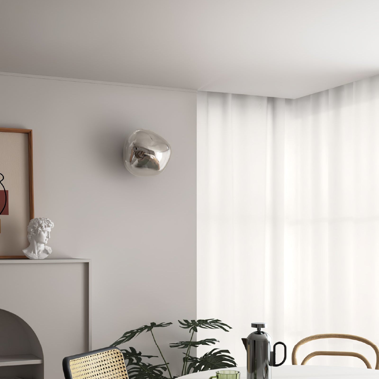 Syrlion Orb Wandlamp Met Stekker