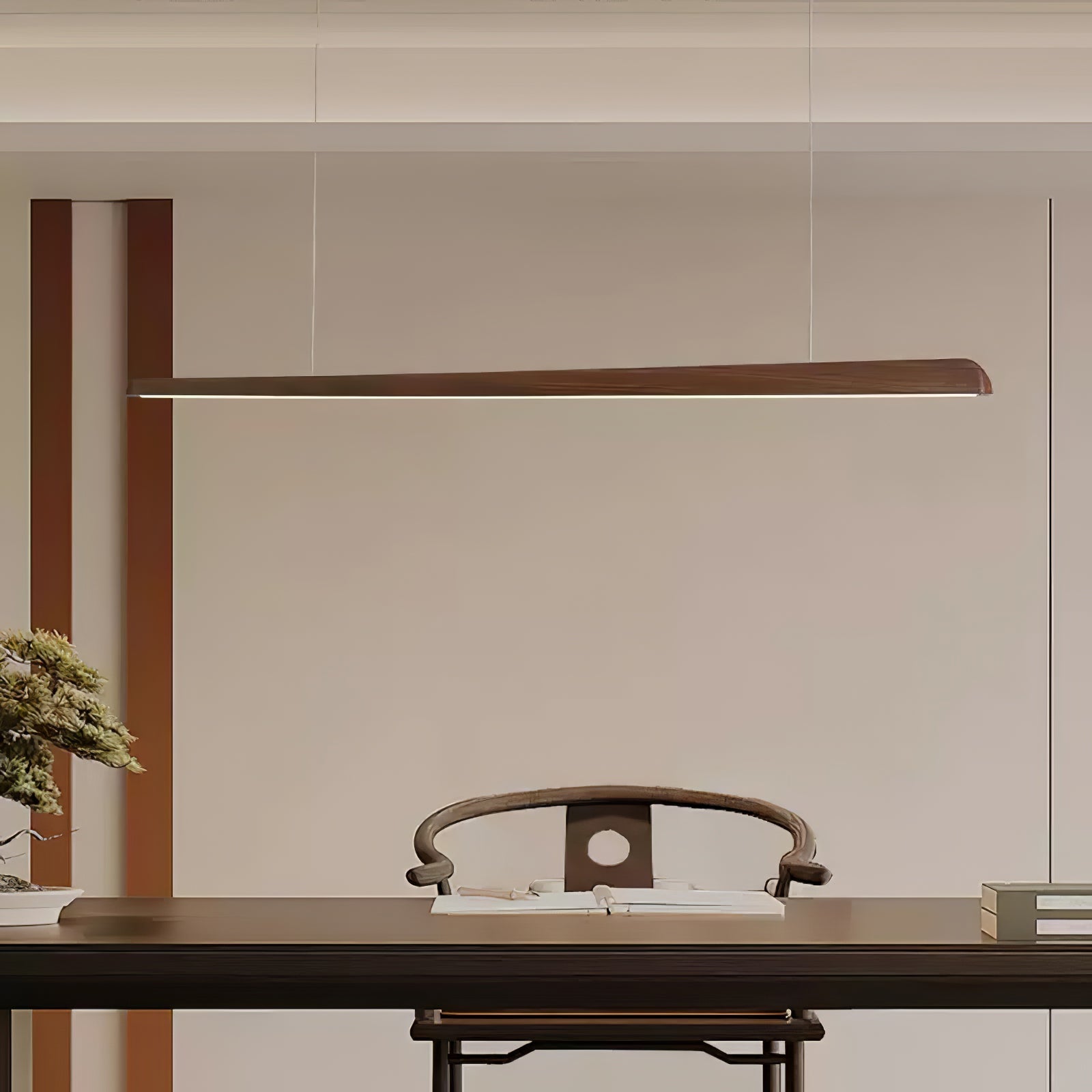 Trepaze Japandi Stijl Hanglamp