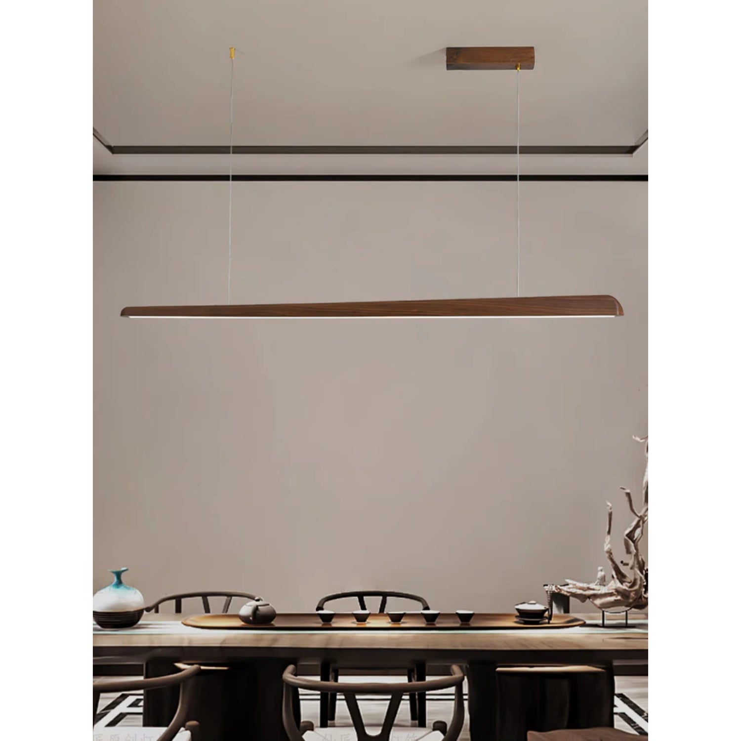 Trepaze Japandi Stijl Hanglamp
