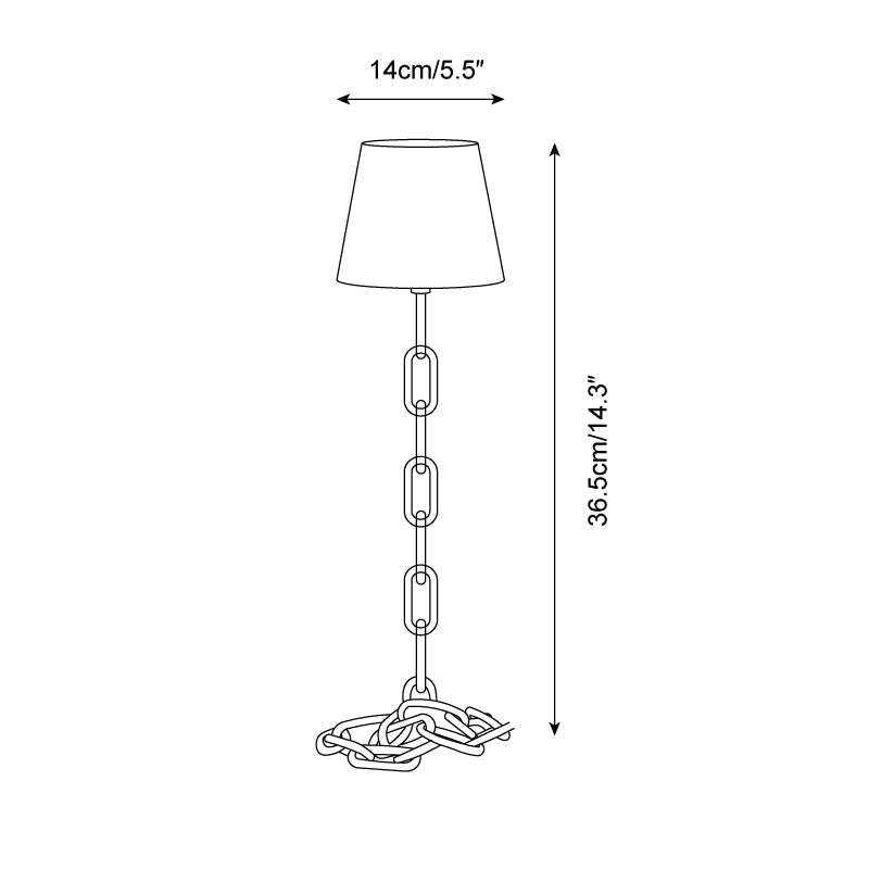 Lichtketen Tafellamp