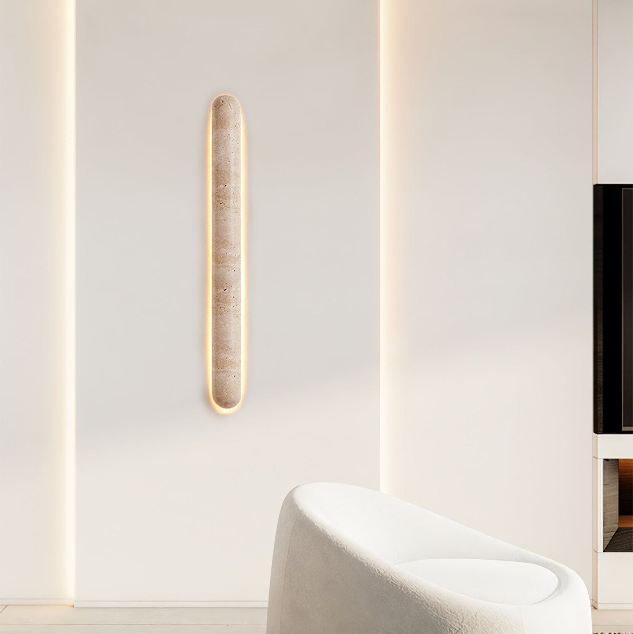 Loizan Natuursteen Wandlamp