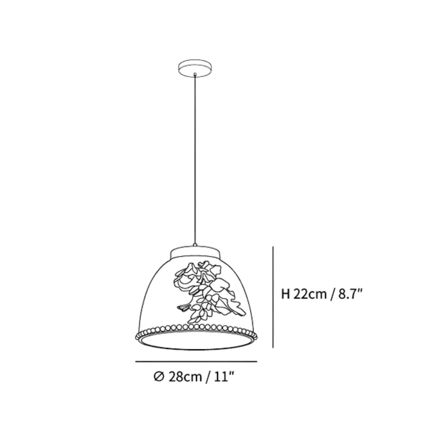 Ehnos Hanglamp