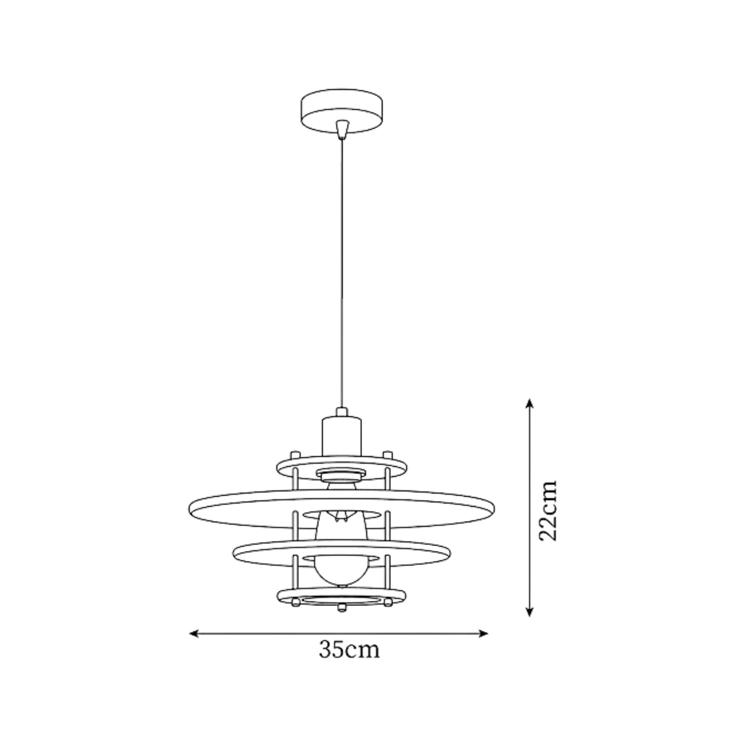 Omecirra Hanglamp