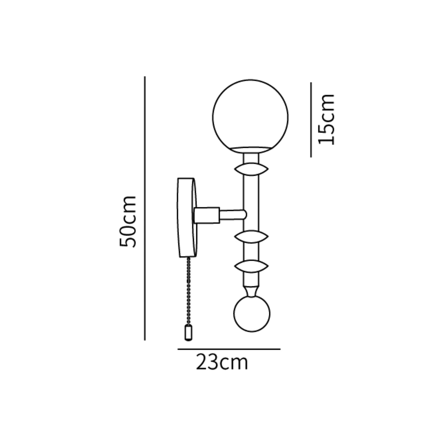 Mesosa Wandlamp