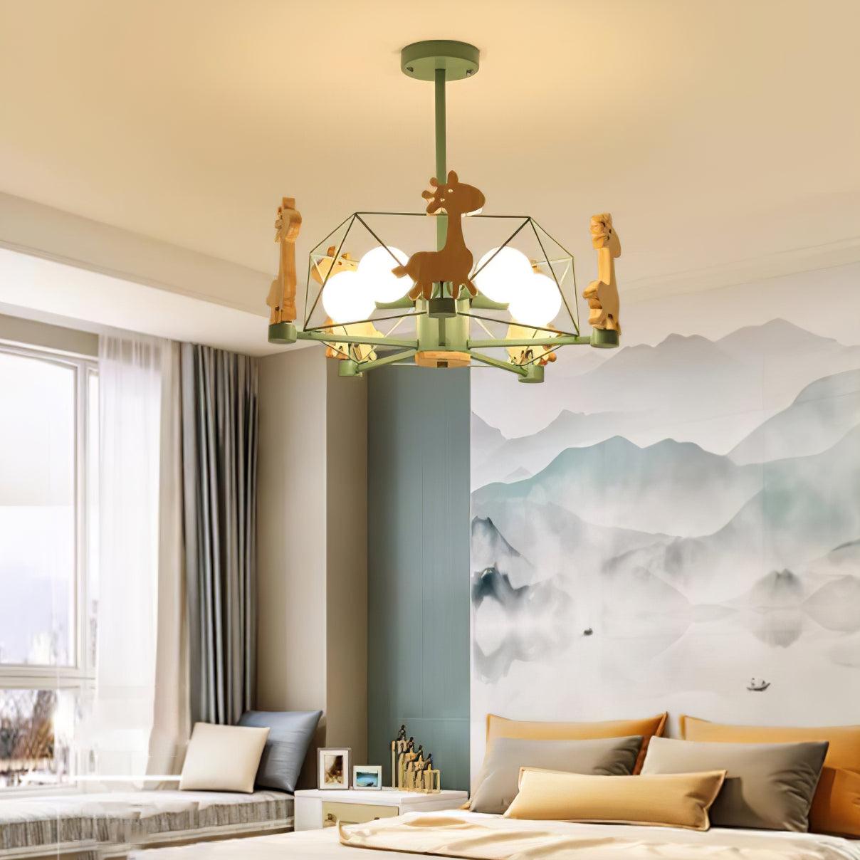 Huppel Hertjes Plafondlamp