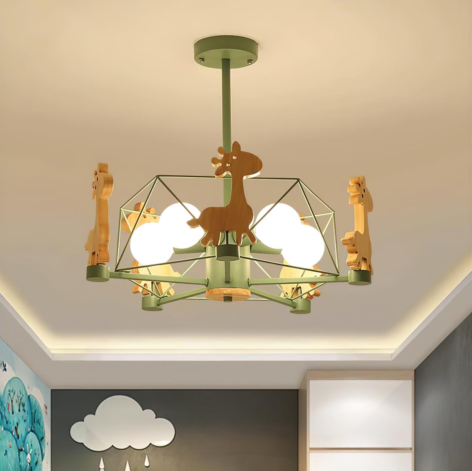 Huppel Hertjes Plafondlamp