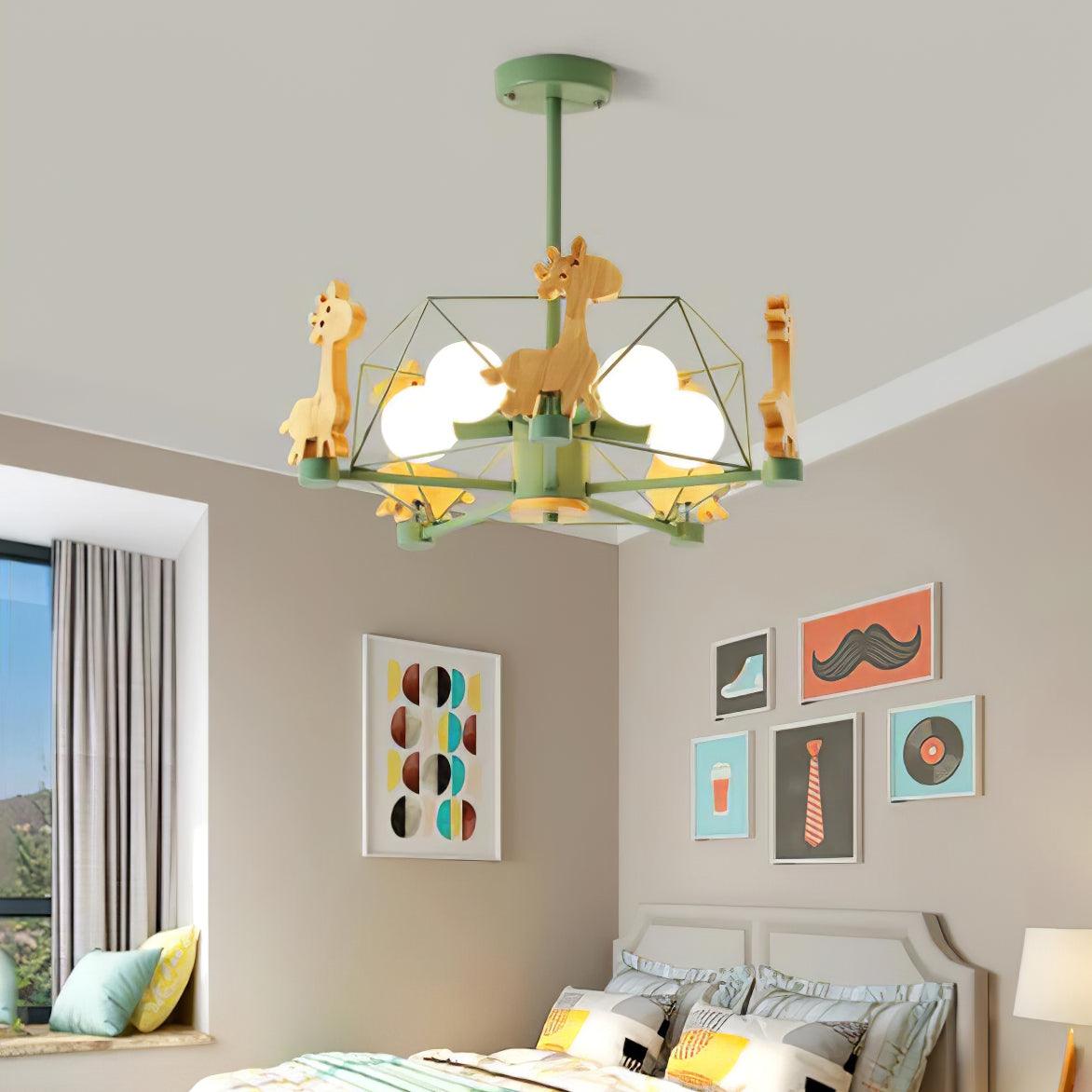 Huppel Hertjes Plafondlamp