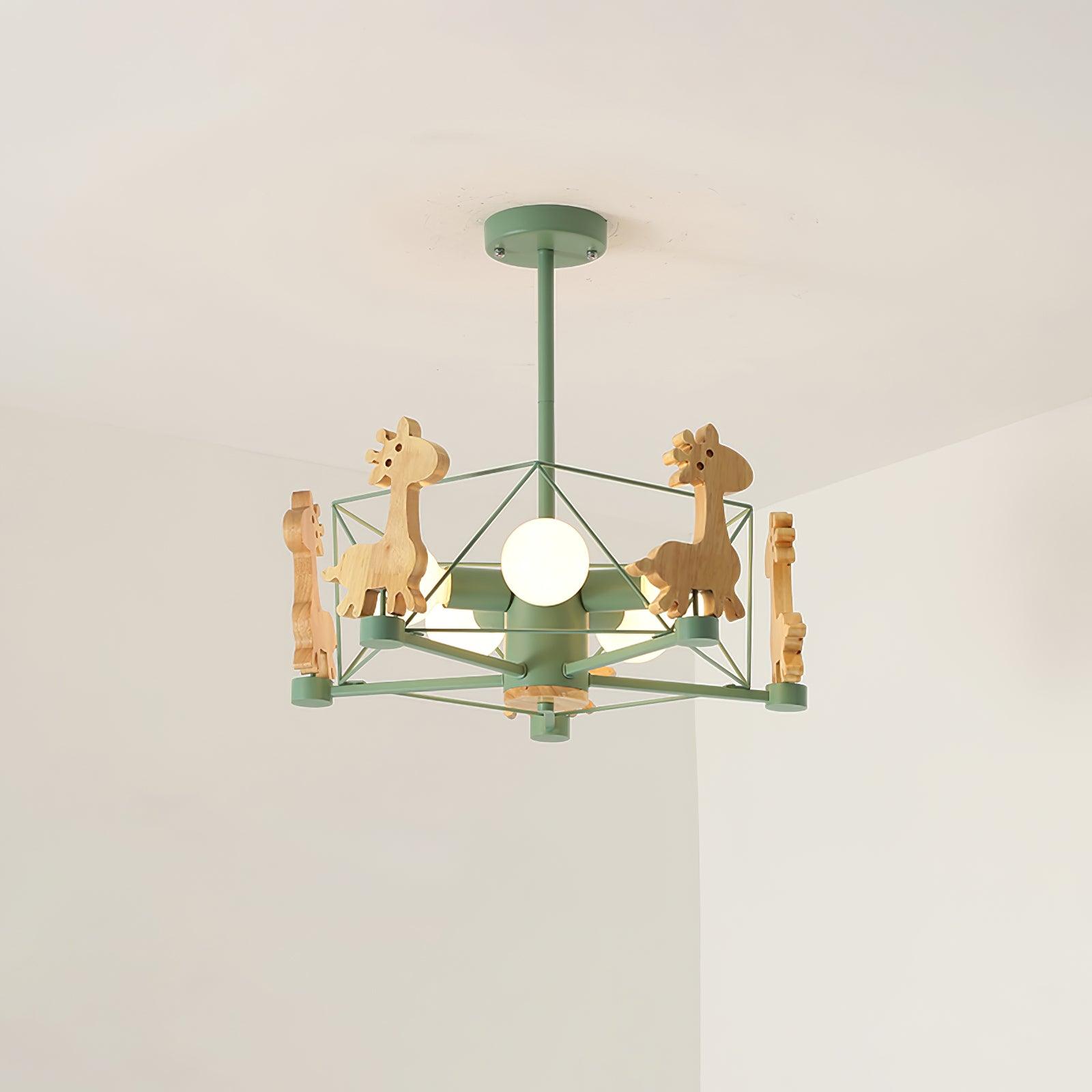 Huppel Hertjes Plafondlamp