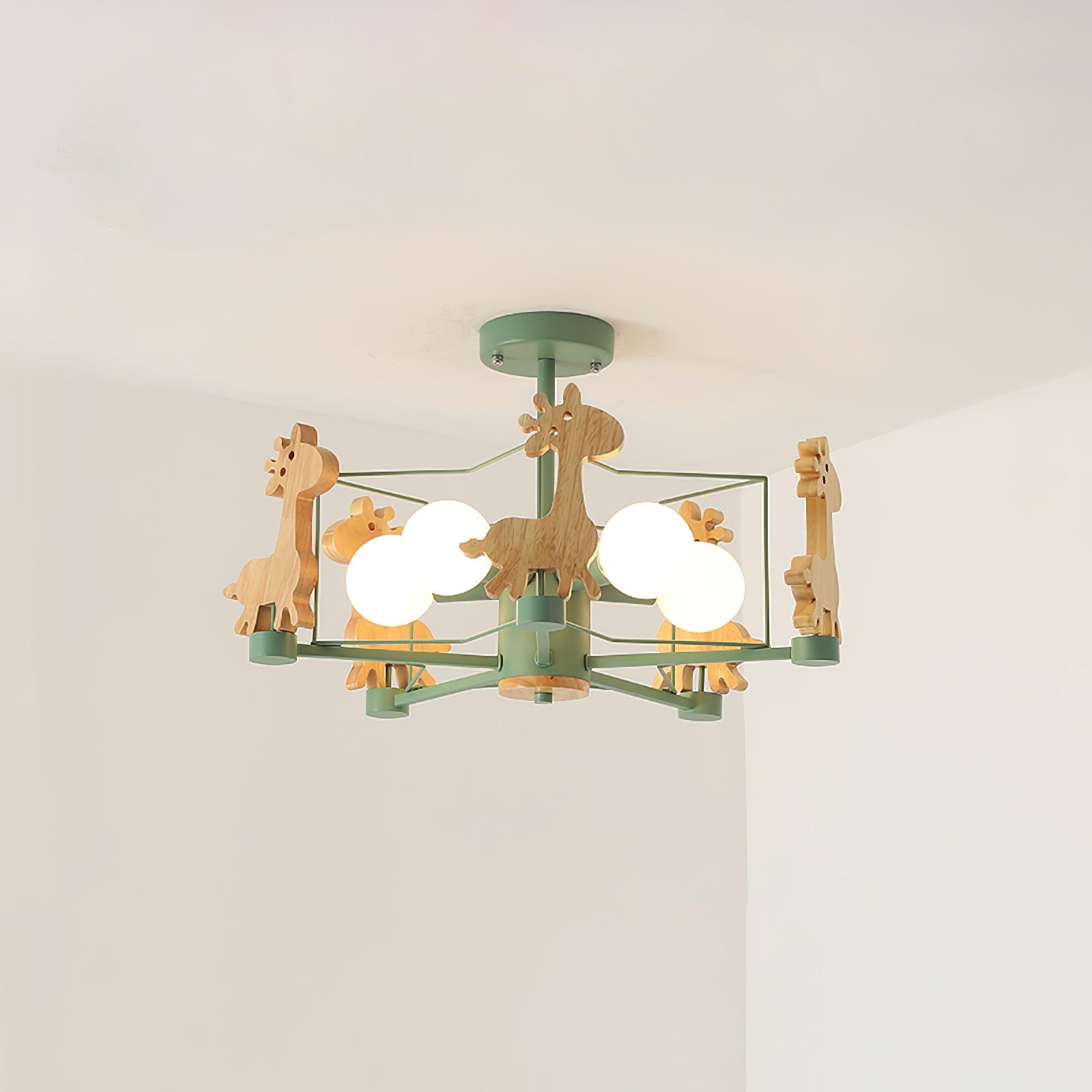 Huppel Hertjes Plafondlamp