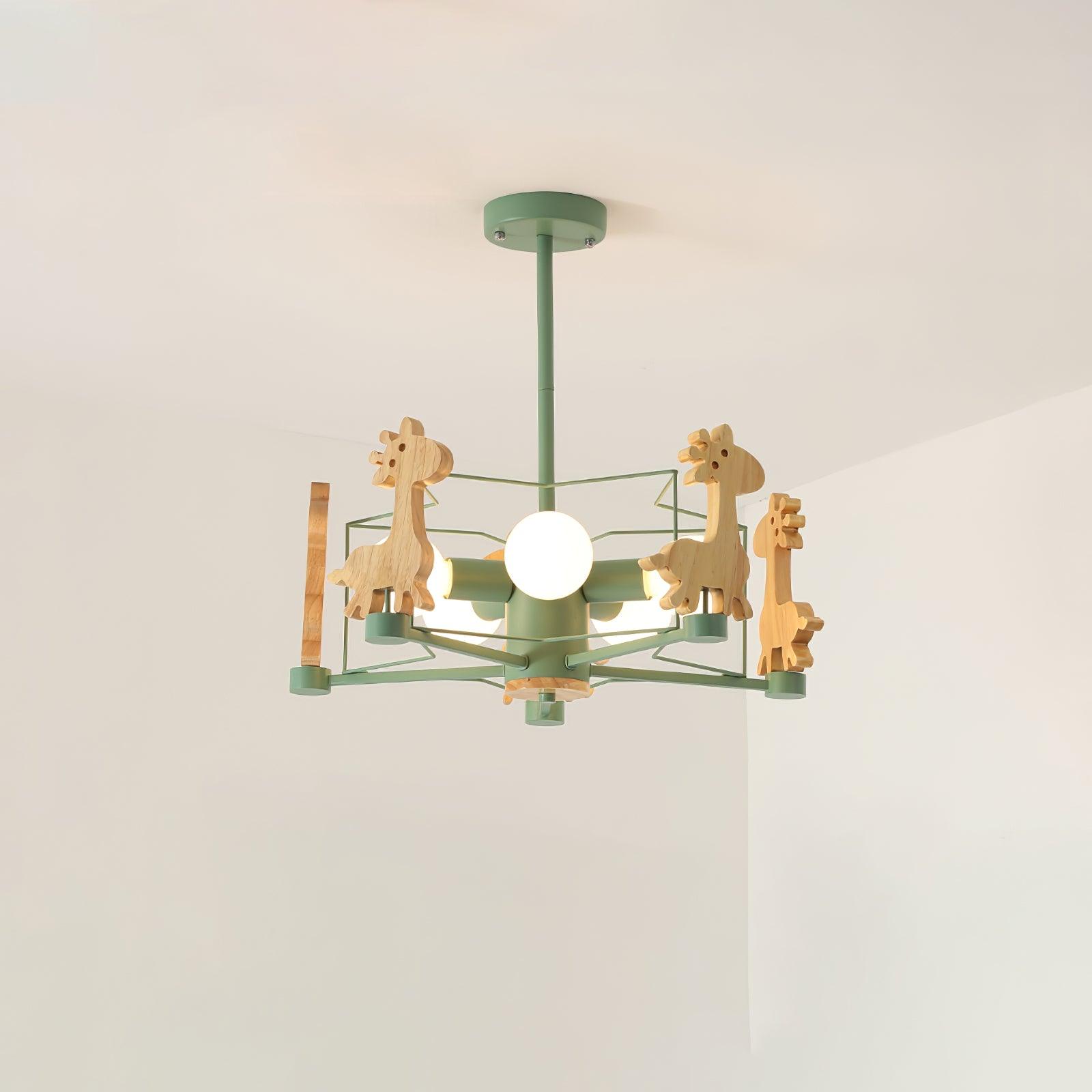 Huppel Hertjes Plafondlamp