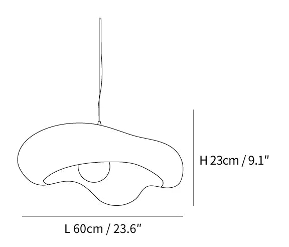 Elani Japandi Hanglamp
