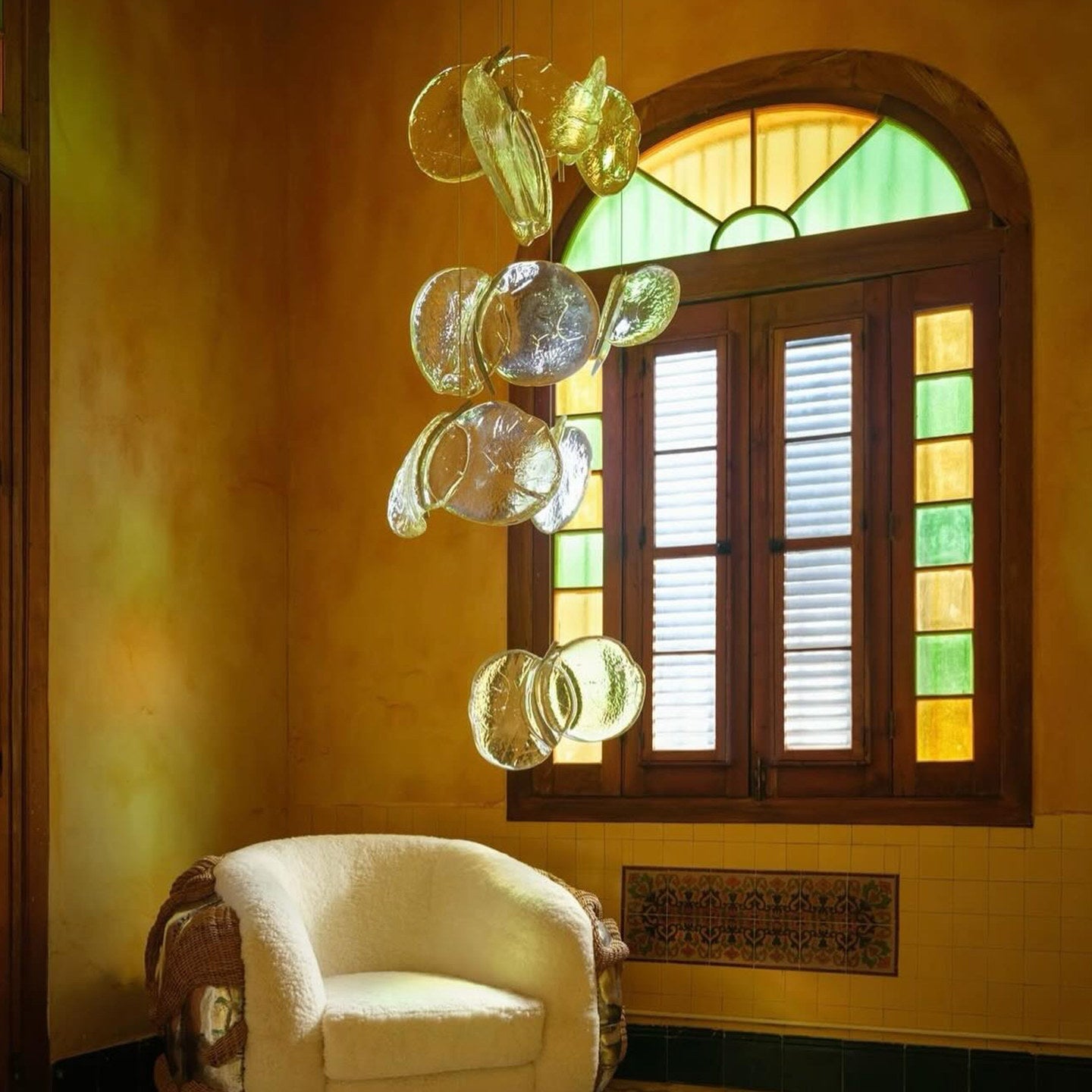 Duplet Glazen Hanglamp