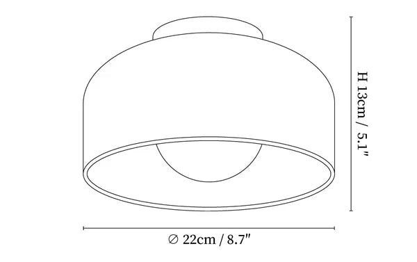 Zarnivo Plafondlamp
