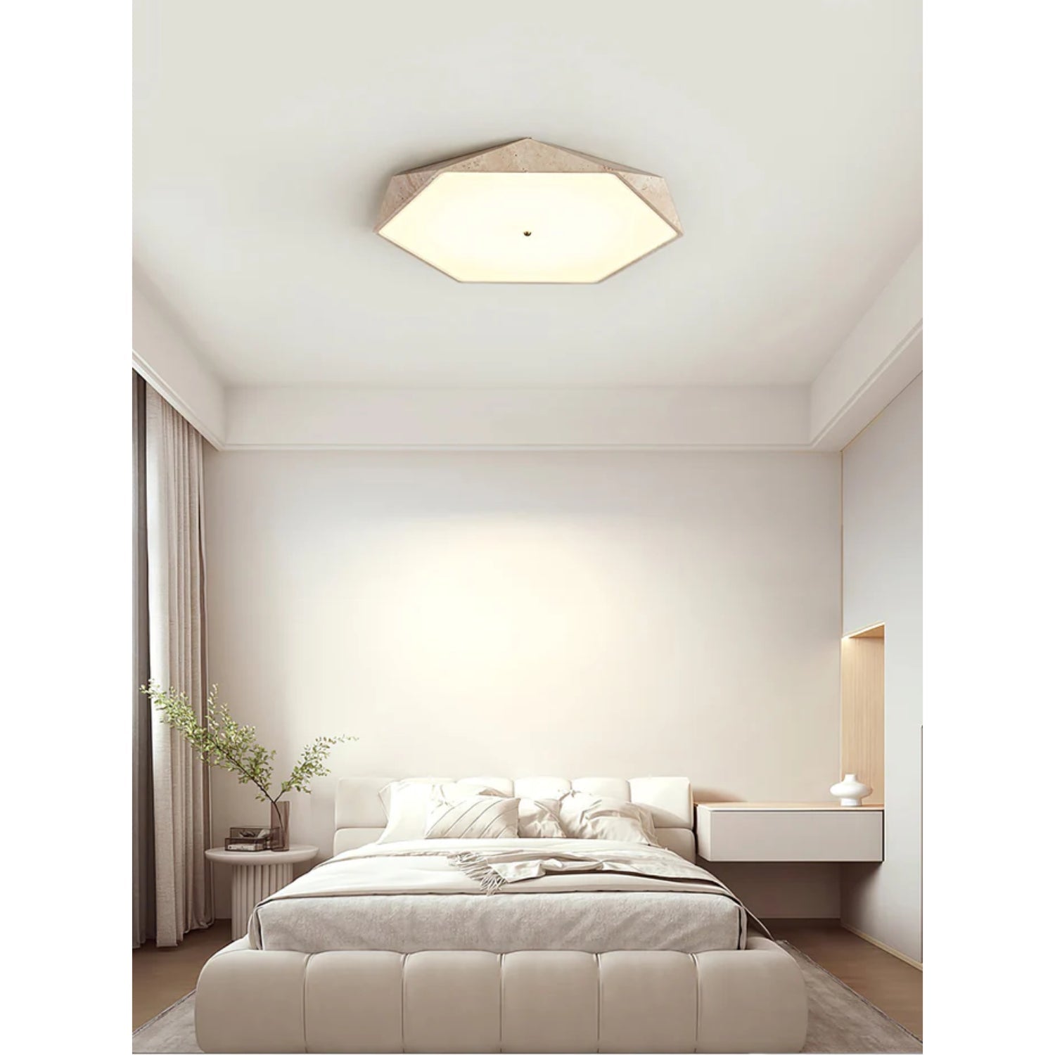 Hocesa Natuursteen Plafondlamp