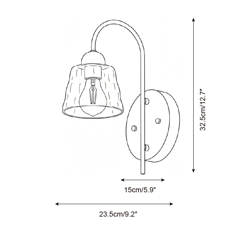 Lysbelo Wandlamp