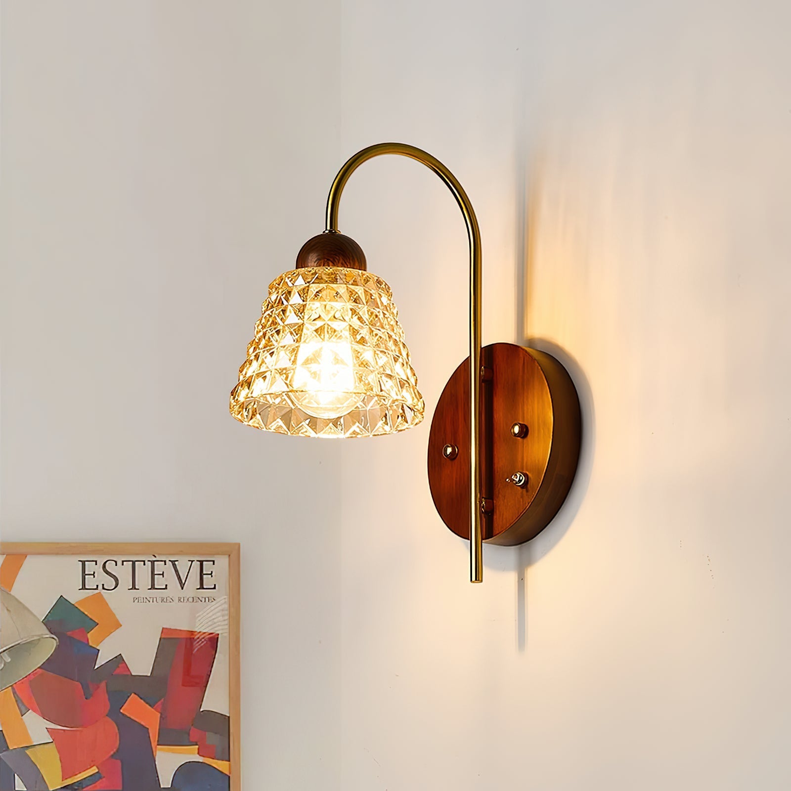 Lysbelo Wandlamp