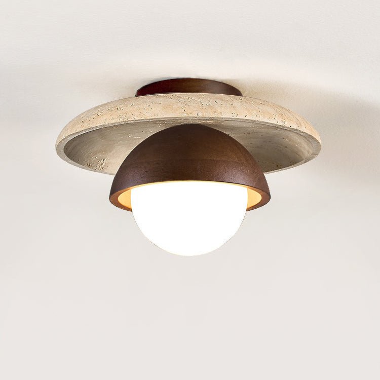 Menosa Travertijnen Plafondlamp