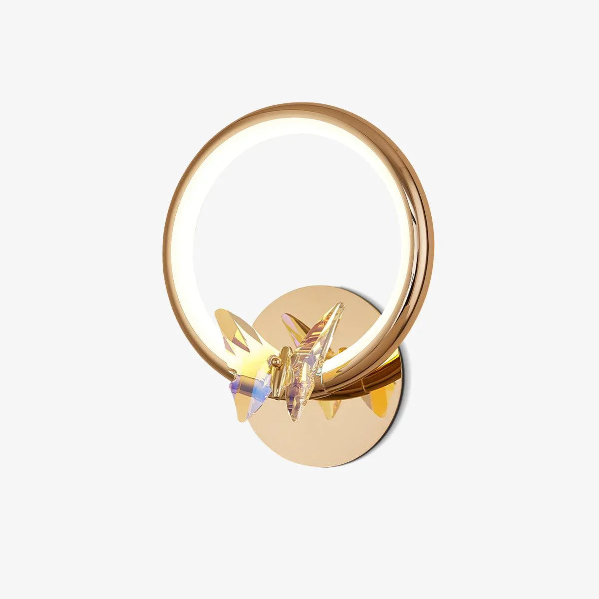 Ringvlinder Wandlamp