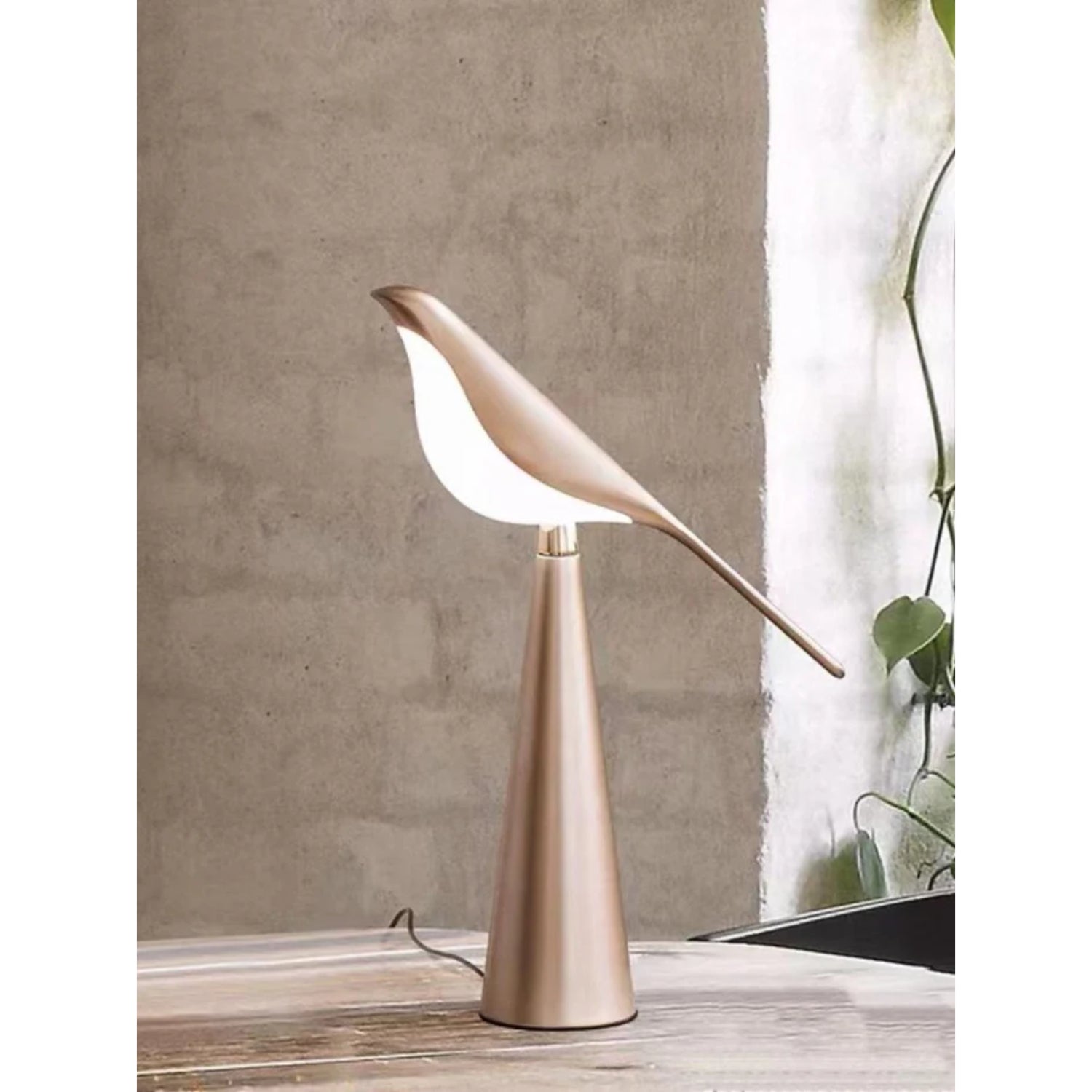 Staande Birdmann Tafellamp