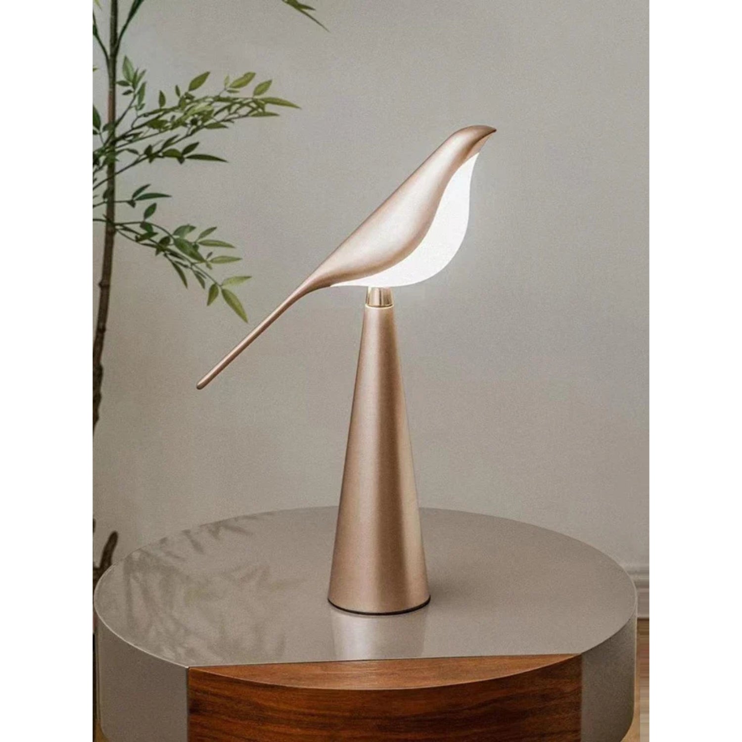 Staande Birdmann Tafellamp