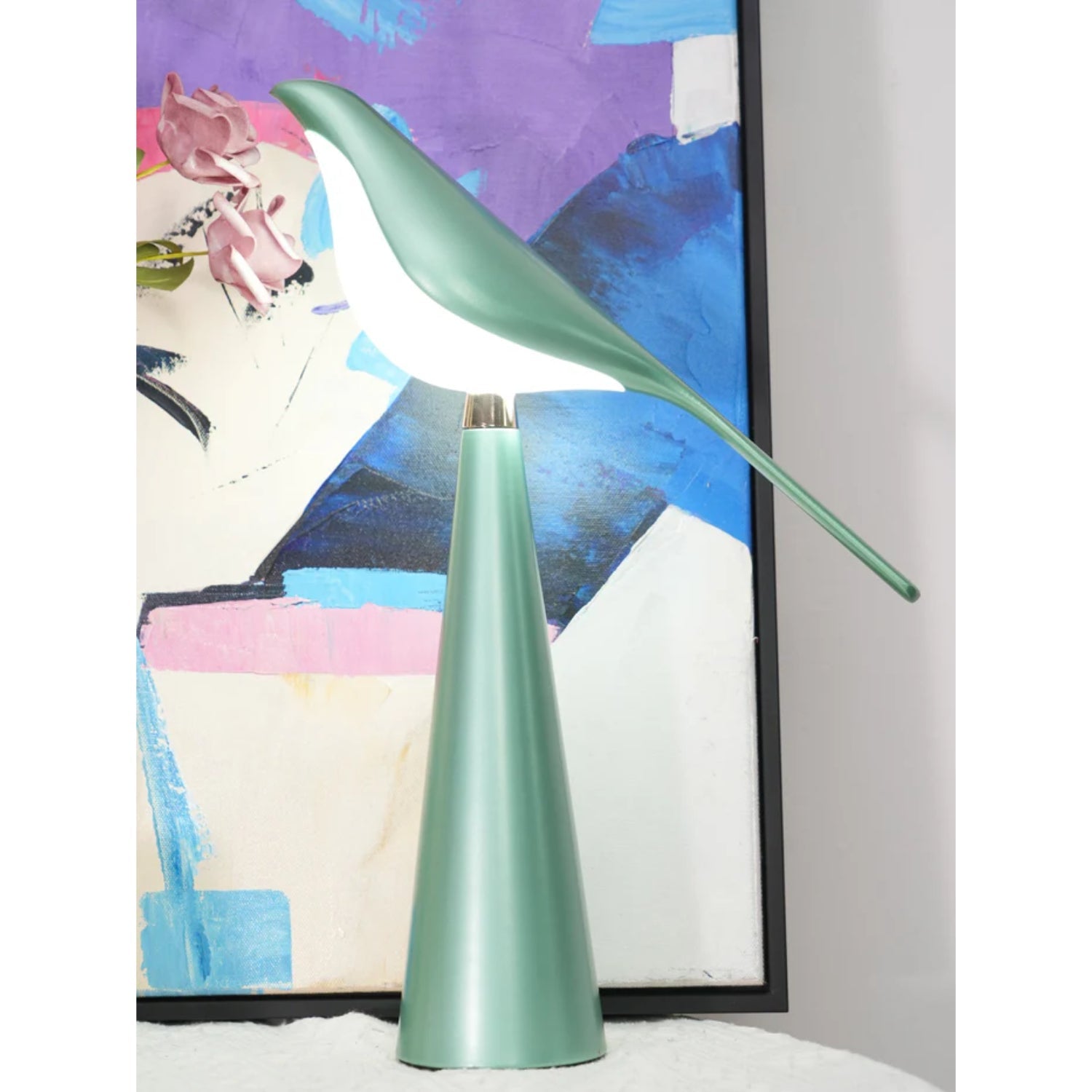 Staande Birdmann Tafellamp