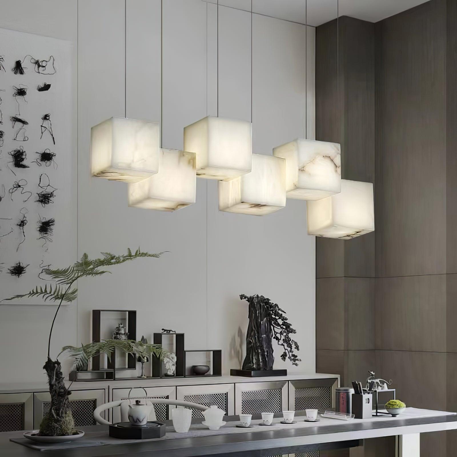 Box Line Albasten Hanglamp
