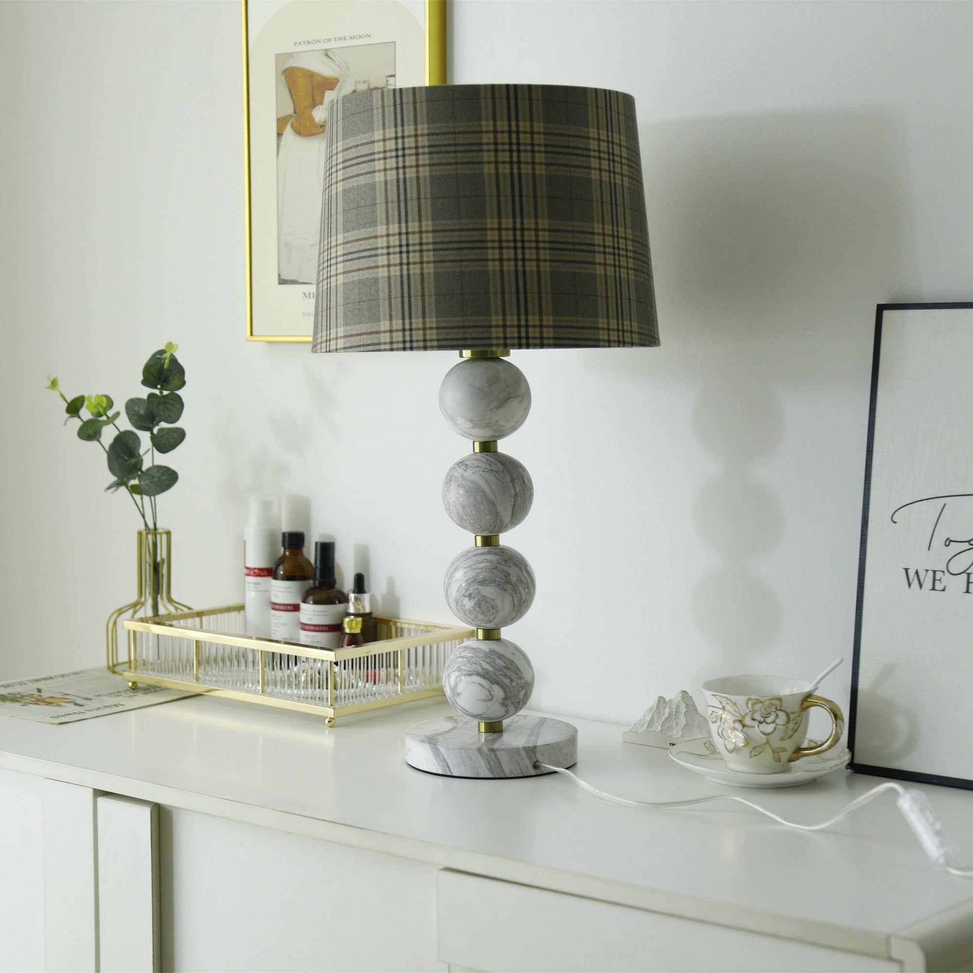 Merellis Marmeren Tafellamp