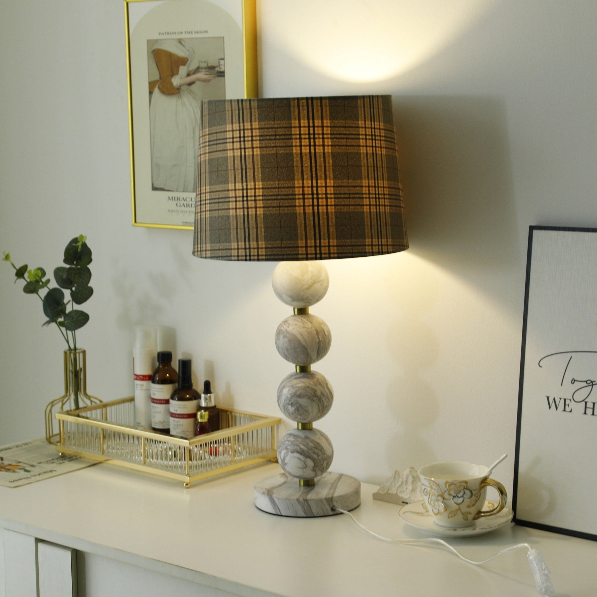 Merellis Marmeren Tafellamp
