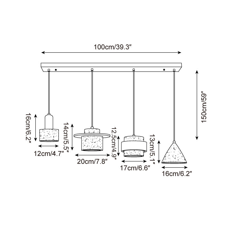 Mervoza Hanglamp