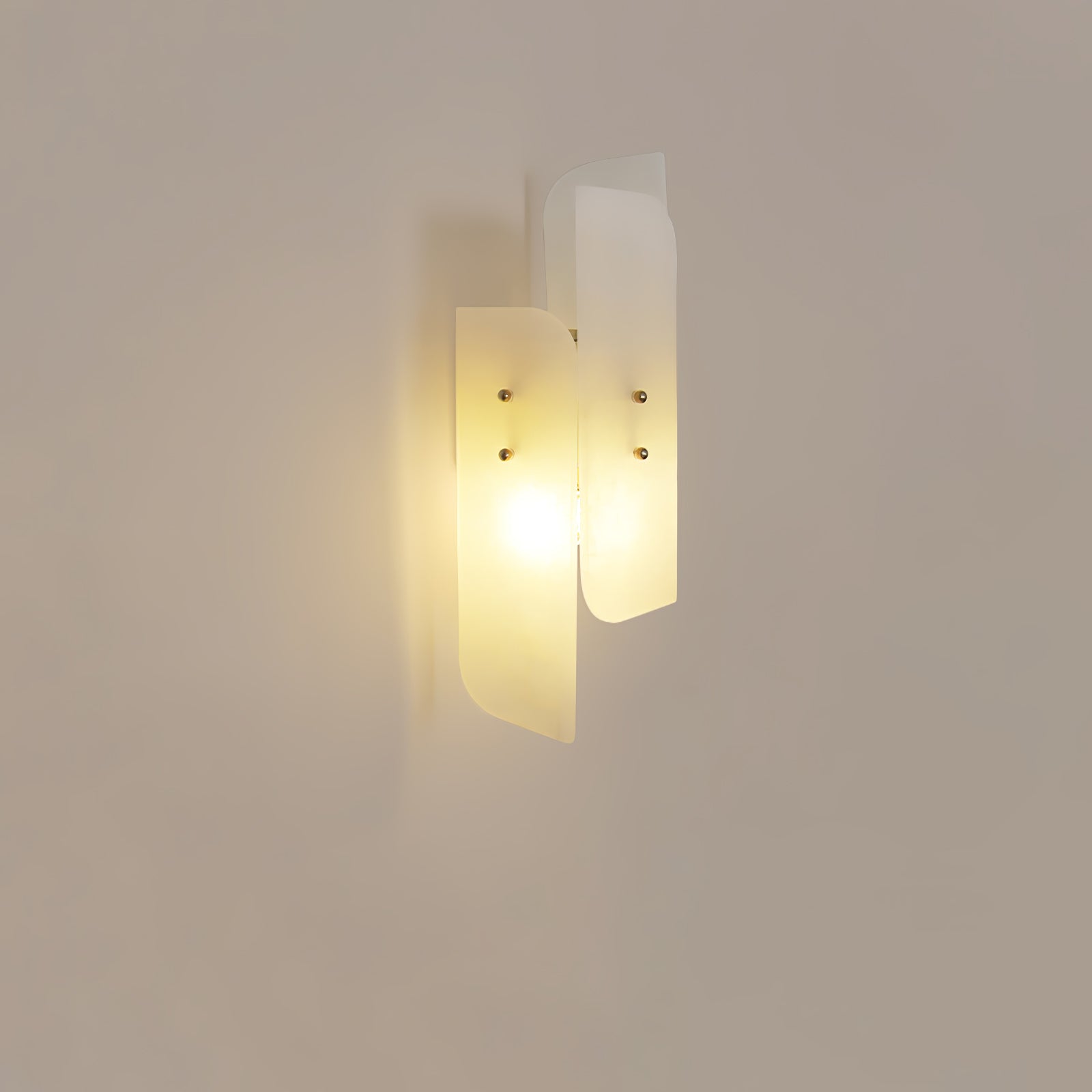 Duolith Albasten Wandlamp
