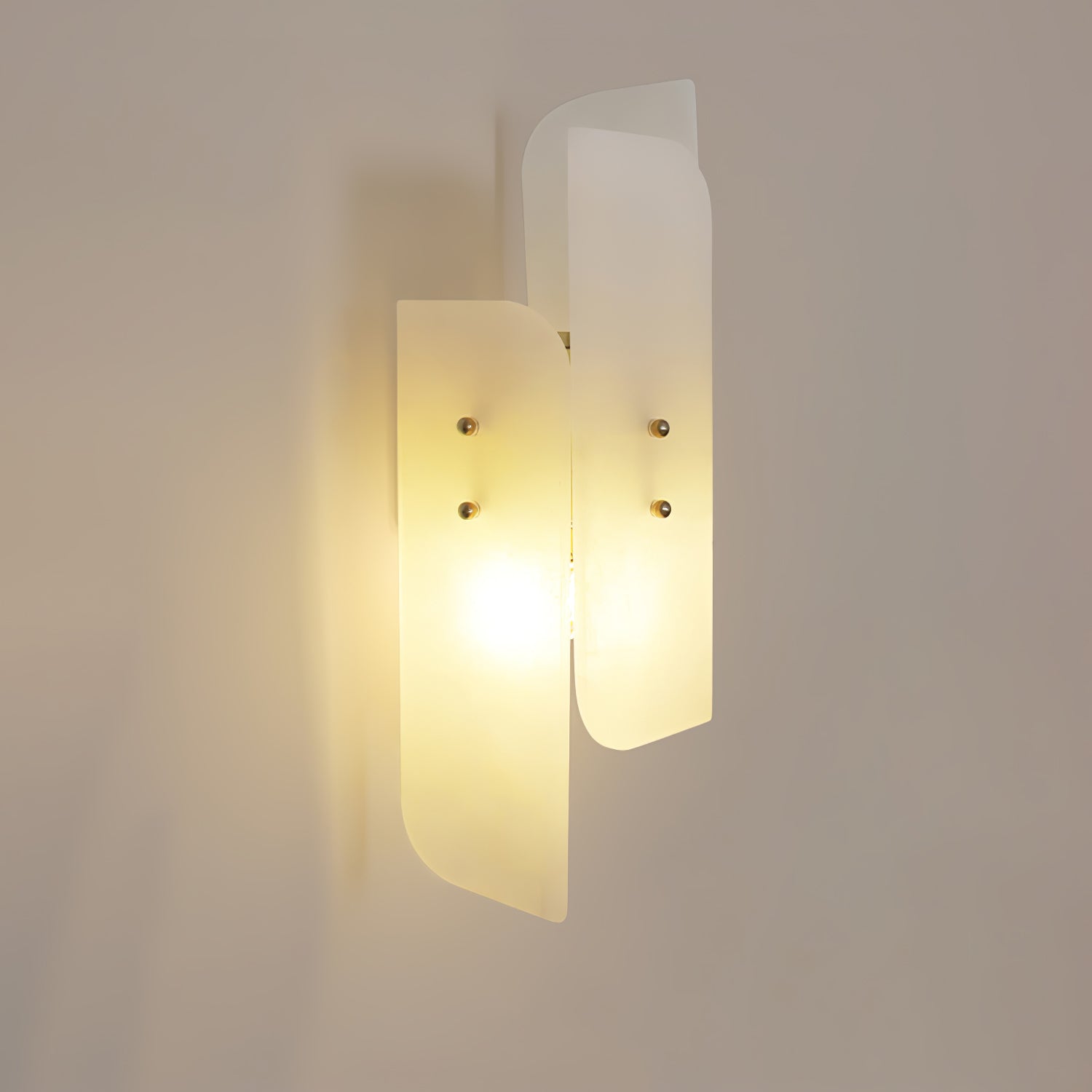 Duolith Albasten Wandlamp