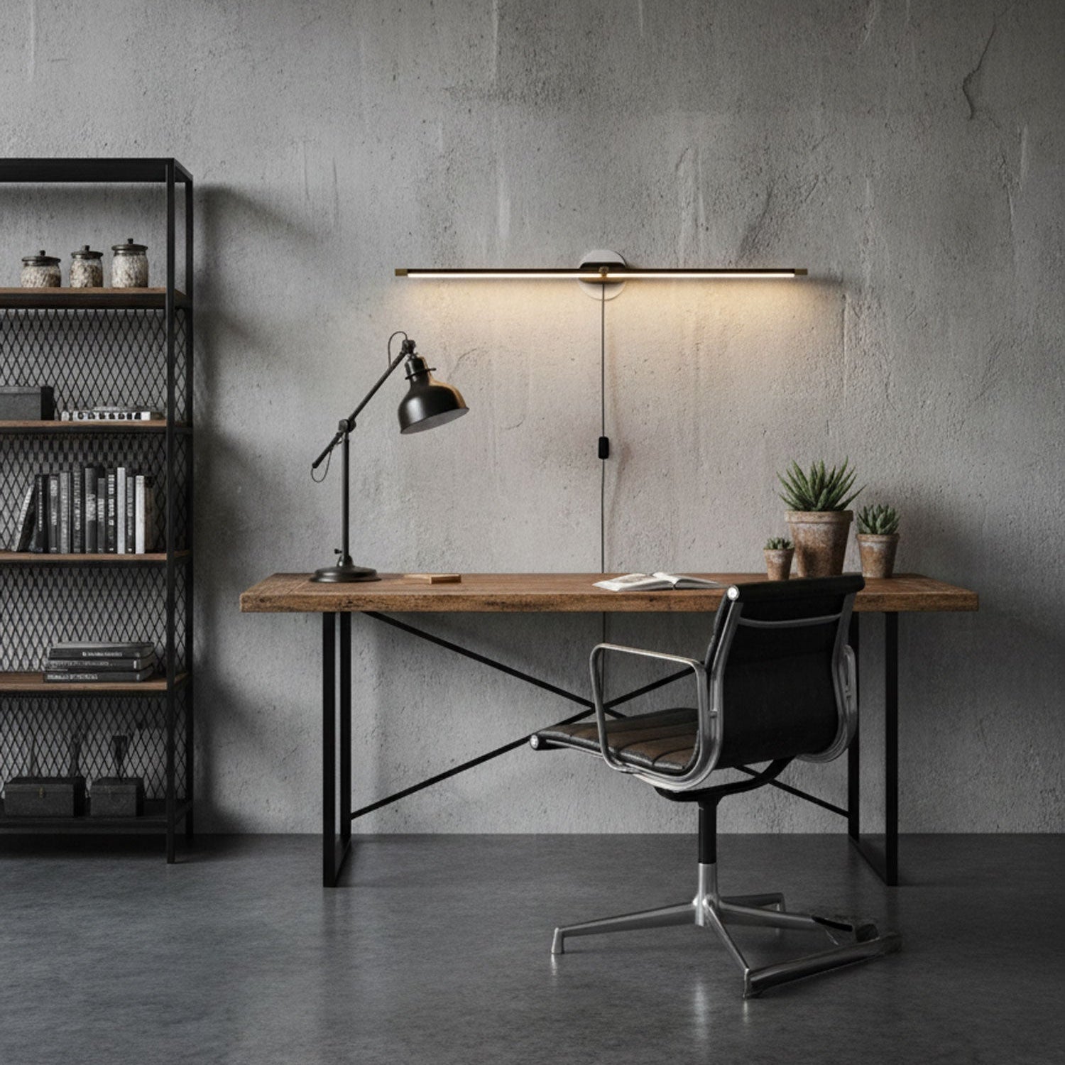 Geo Lineaire Wandlamp