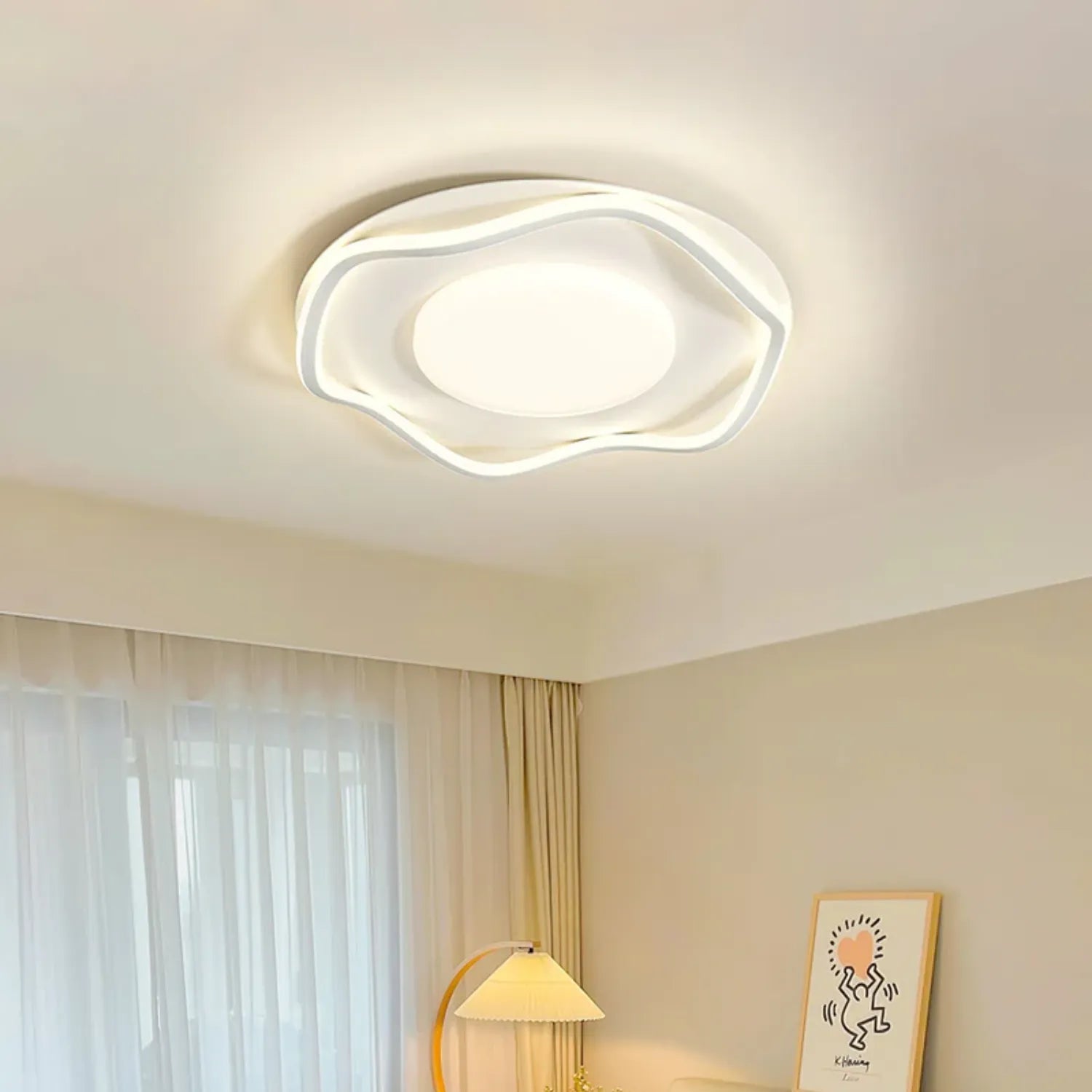 Wovellos Planfondlamp