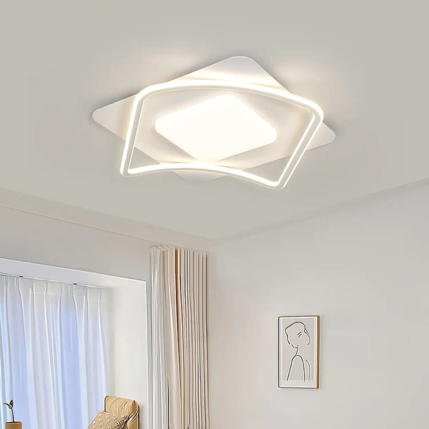 Meolenti Planfondlamp