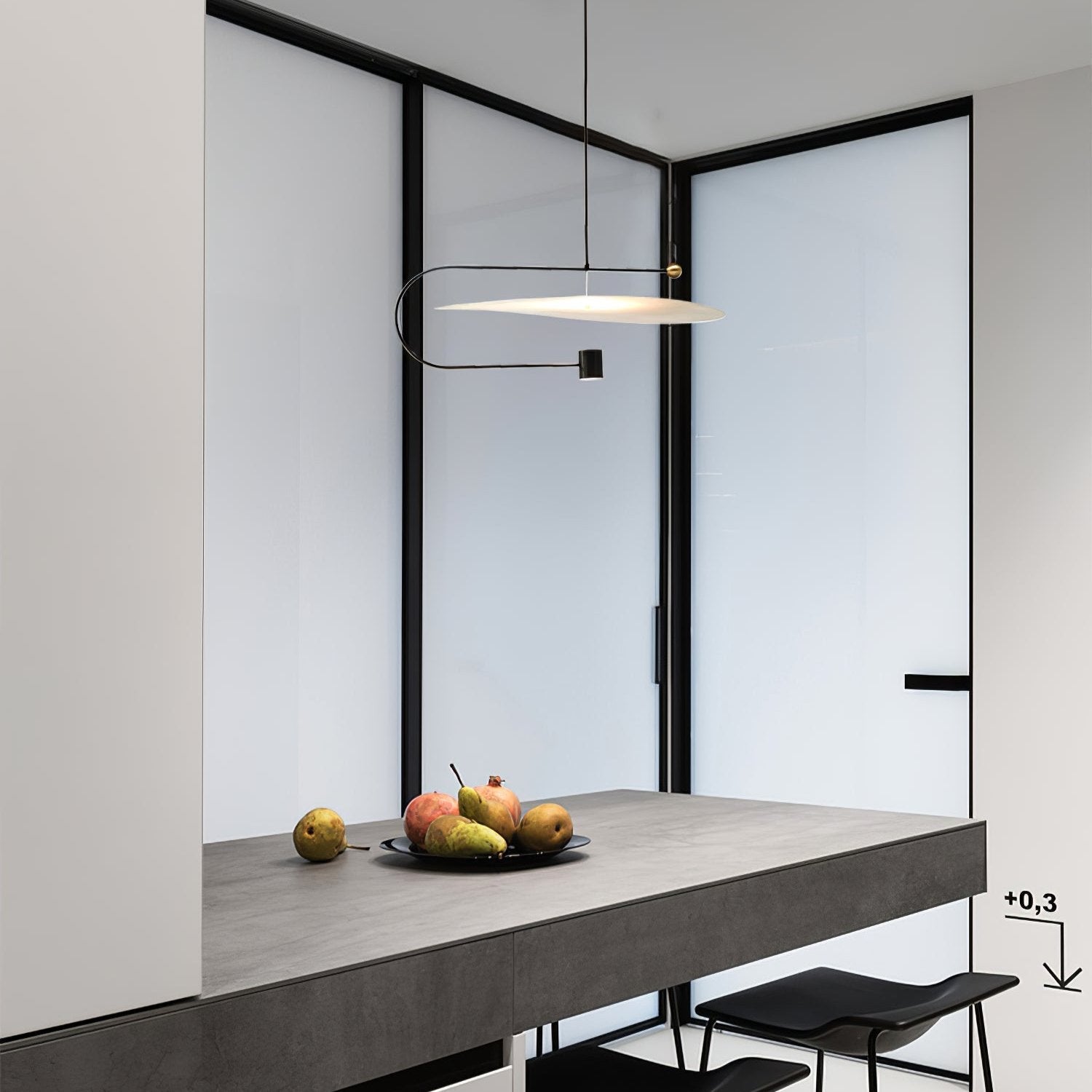 Meliza Disc Hanglamp