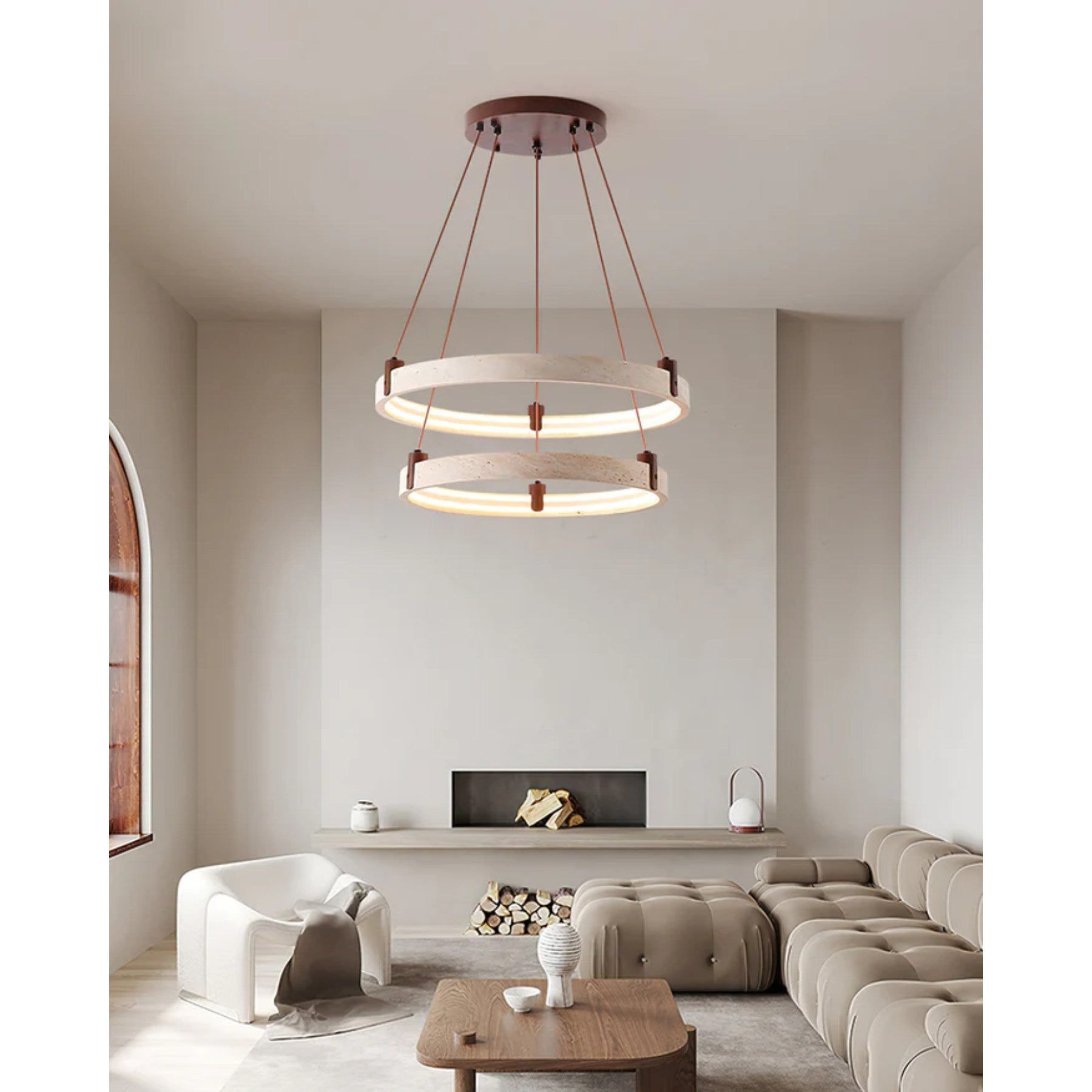 Aluson Natursteen Hanglamp