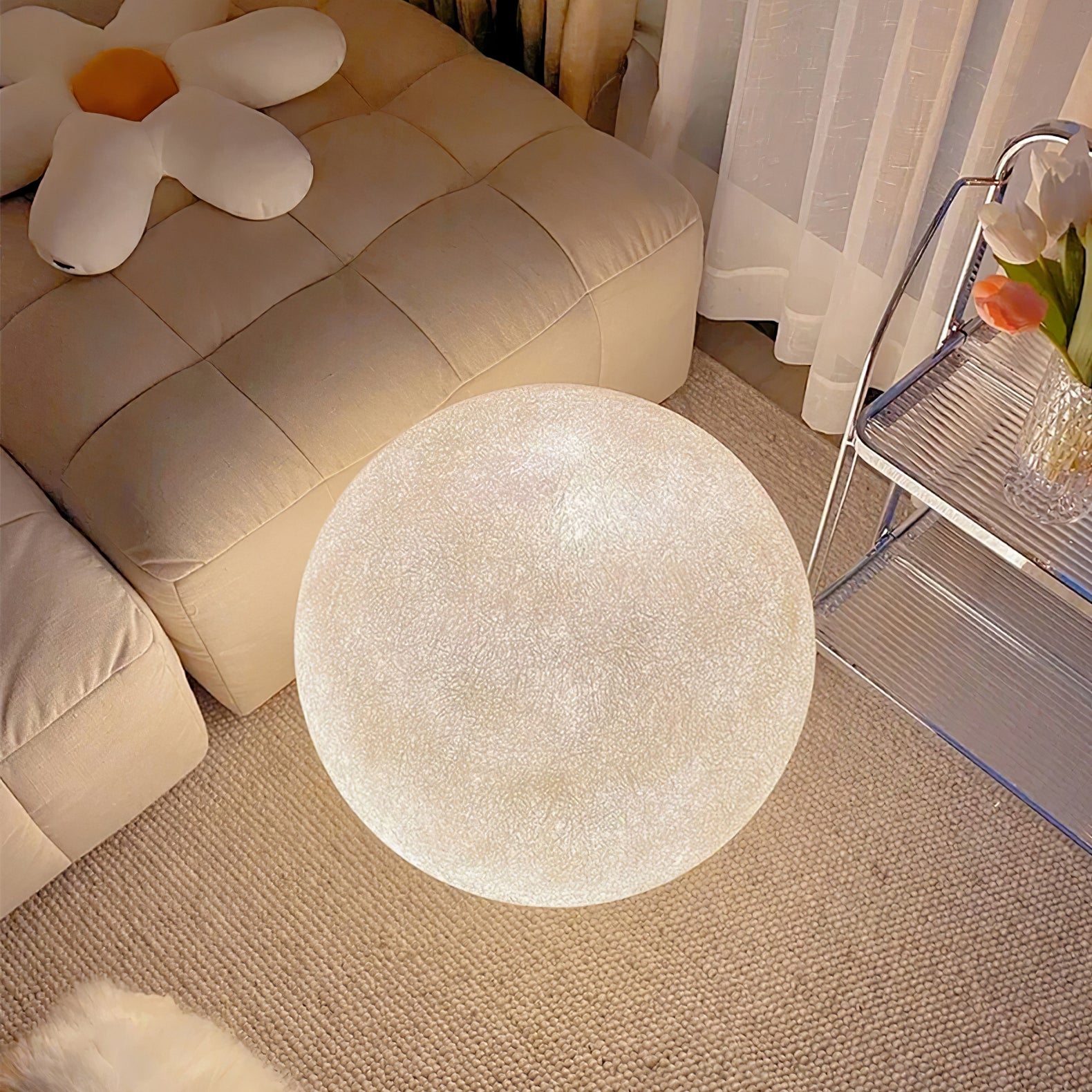 Lumza Maanvorm Vloerlamp